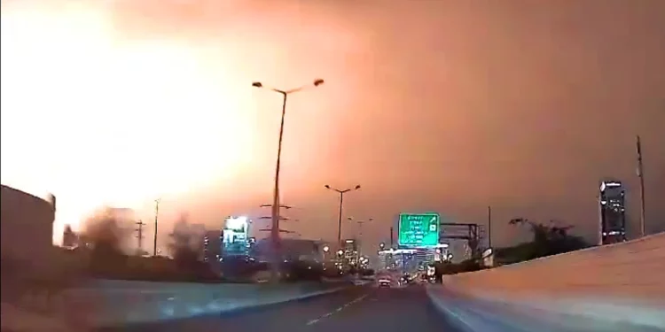 Gran explosión en polígono industrial de Israel: dos heridos