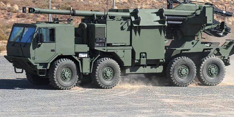 Obús T5-52 de Denel logra más de 60 km de alcance