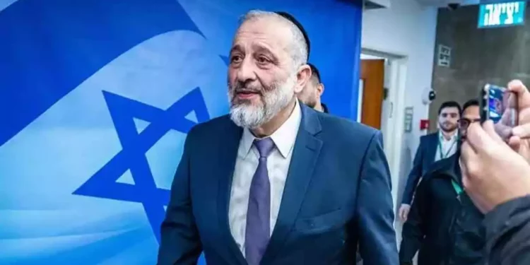 Aryeh Deri habla sobre la reforma judicial de Israel