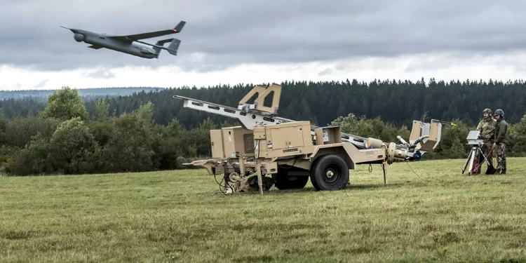 Dron Integrator de Bélgica vuela el Día Nacional