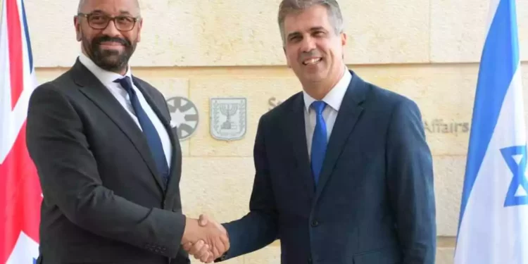 El secretario de Asuntos Exteriores del Reino Unido visita Israel