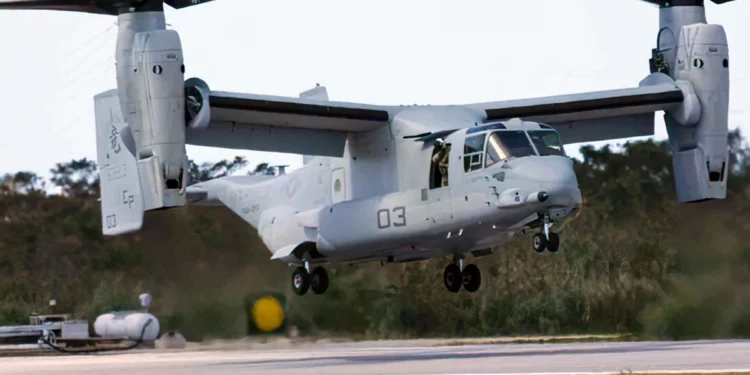 3 Ospreys realizaron aterrizajes forzosos en Japón