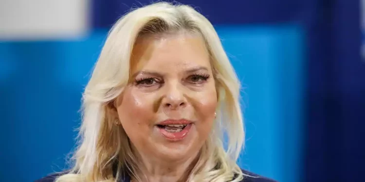 Sara Netanyahu hospitalizada tras viaje a Chipre