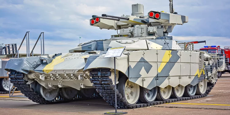 UVZ convertirá los tanques T-72 para en Terminator BMPT-72