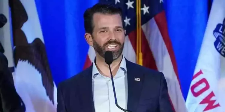 Hackean la cuenta X de Donald Trump Jr.