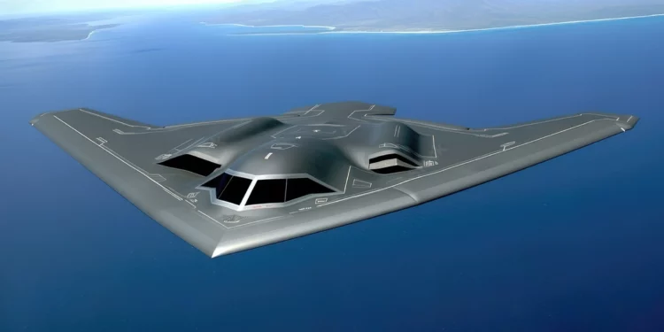 Reabastecimiento en caliente de B-2 Stealth cerca de Rusia