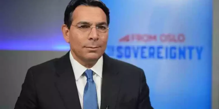 Parlamentario Danny Danon insta a Israel a aplicar soberanía