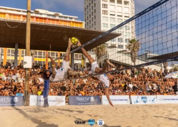 Footvolley: Un fenómeno creciente en las playas de Tel Aviv