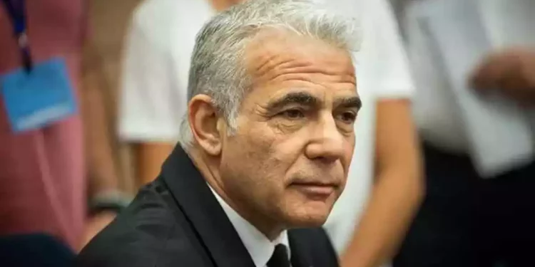 Yair Lapid habló de las protestas durante Yom Kipur en Tel Aviv