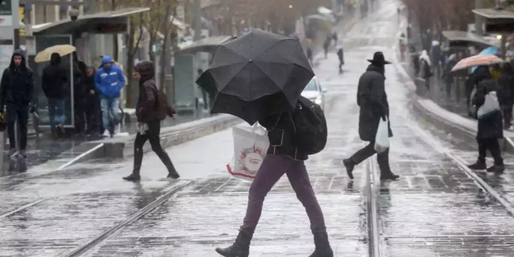 Se prevén lluvias al finalizar el verano en Israel