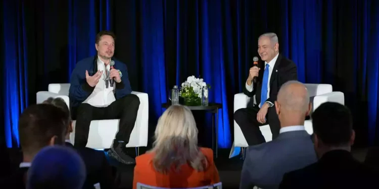 Netanyahu se reúne con Elon Musk