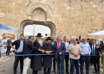 Puerta de Dung de la Ciudad Vieja de Jerusalén recibe renovación