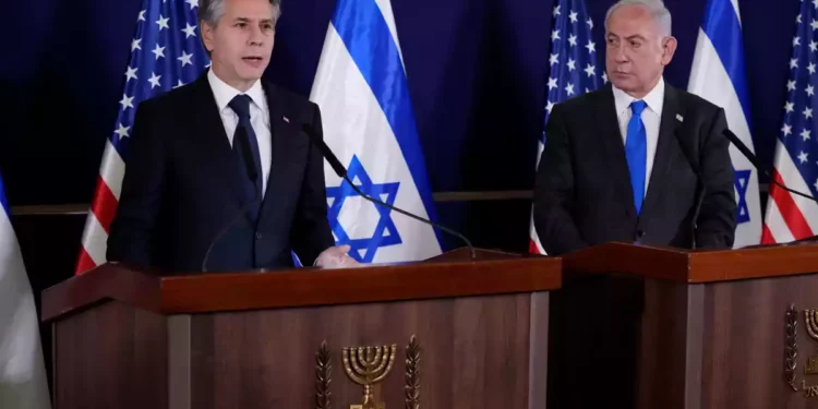 Netanyahu y Blinken participan en una conferencia conjunta