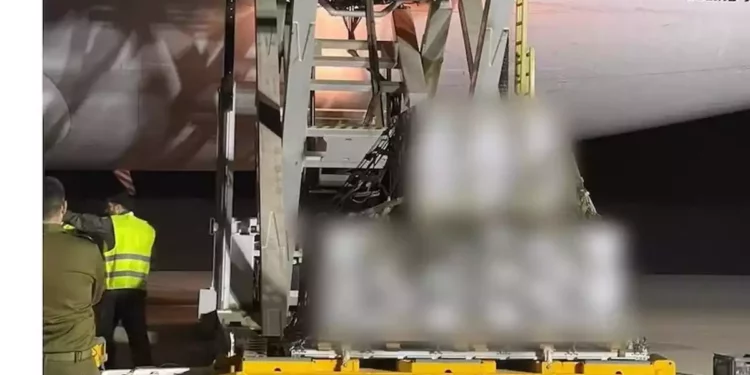 Israel recibe primer cargamento de armas avanzadas
