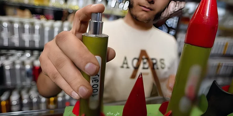 Perfumería de Gaza lanza fragancia inspirada en misiles