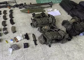 Escondite de morteros de Hamás en guardería del norte de Gaza