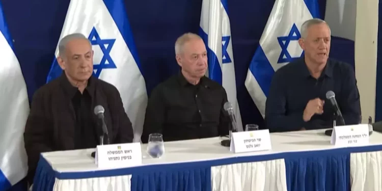 Gantz: Hamás ha llevado a la ruina a los habitantes de Gaza