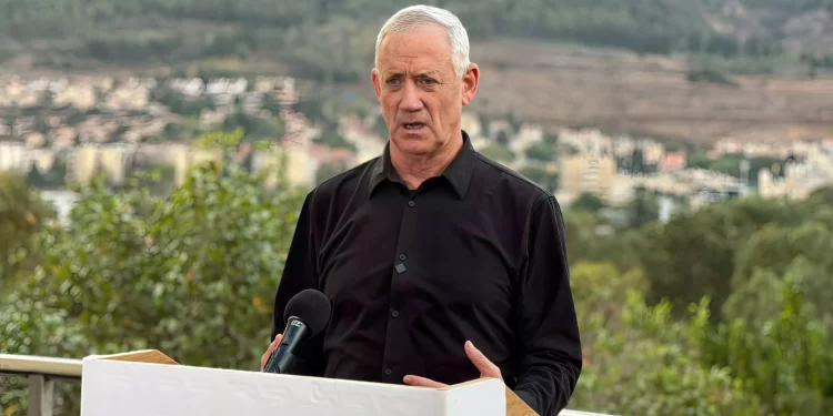 Gantz afirma que los combates en Gaza continuarán