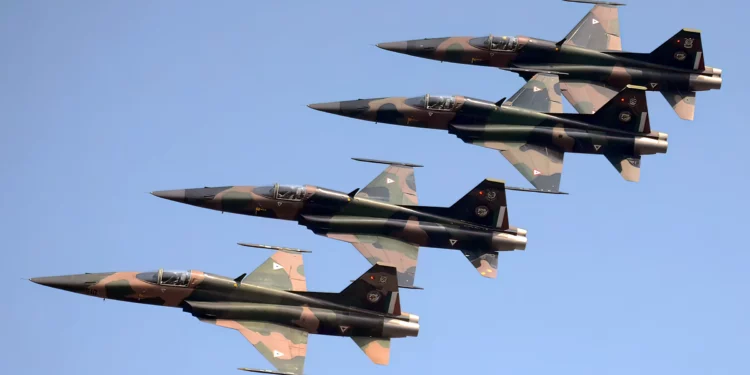 El icónico caza F-5E Tiger se une a la Heritage Flight Foundation