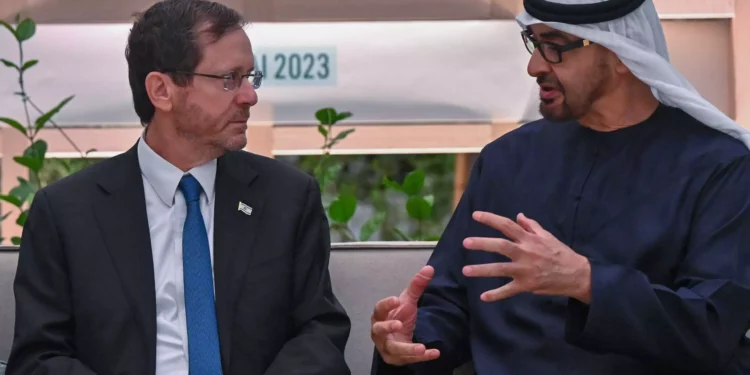 Herzog se reúne con el líder de los EAU en Dubai