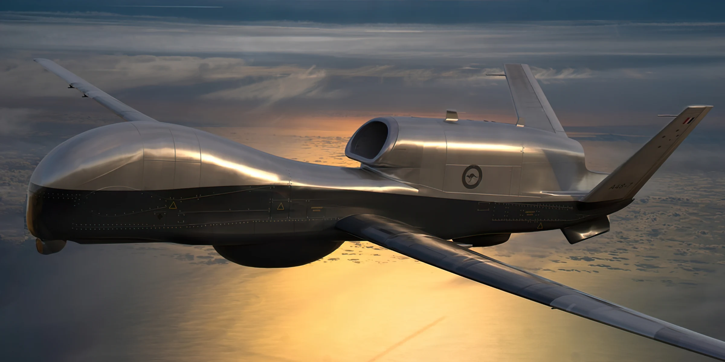 Primer vuelo del MQ-4C Triton australiano por Northrop Grumman