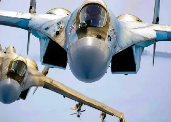 Su-30SM de Rusia contra barcos no tripulados en el mar Negro