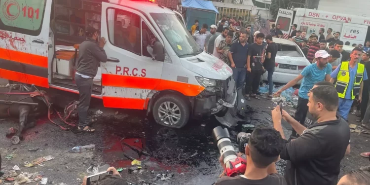Jefe de la ONU, “horrorizado” por ataque a la ambulancia en Gaza