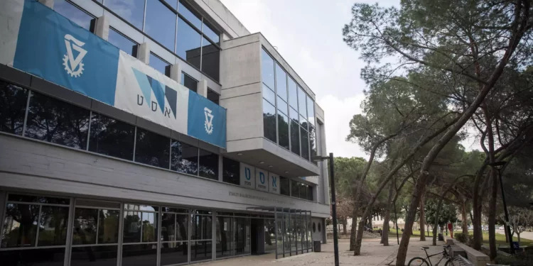 Una vista del campus del Technion - Instituto de Tecnología de Israel, en la ciudad norteña israelí de Haifa, el 19 de febrero de 2019. (Hadas Parush/Flash90)