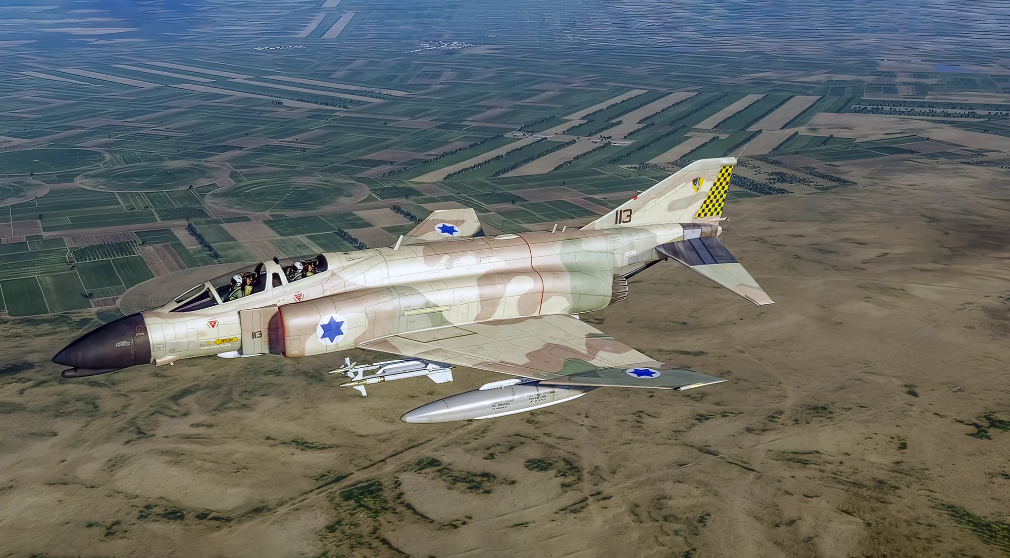 F-4E Phantom: el Caza que definió la superioridad aérea Israelí