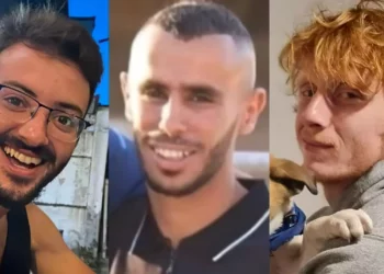Los tres secuestrados corrieron hacia los soldados