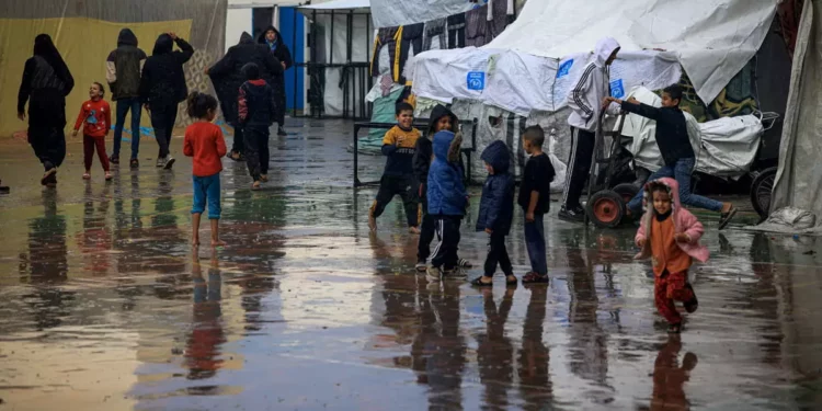 Las lluvias hacen temer inundaciones en Israel y Gaza