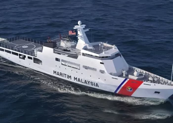 Patrullero OPV1 malasio se somete a pruebas marítimas