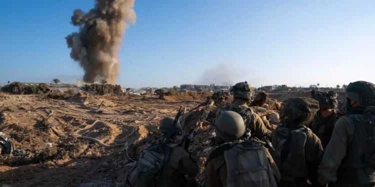 Red de túneles de Hamás bajo la “Plaza Palestina” de Gaza