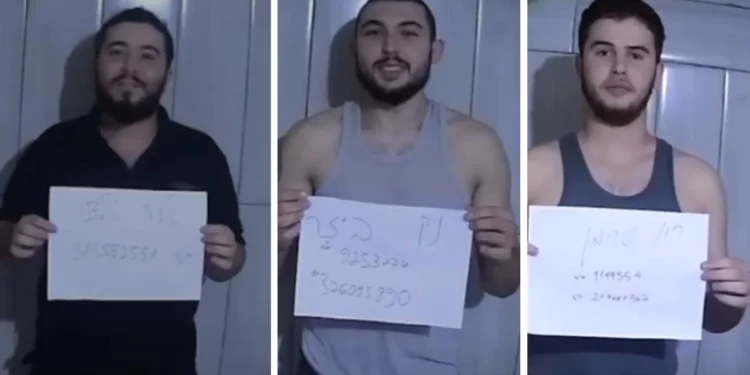 Terror psicológico: Hamás publica vídeo de rehenes cuyos cuerpos fueron recuperados por las FDI