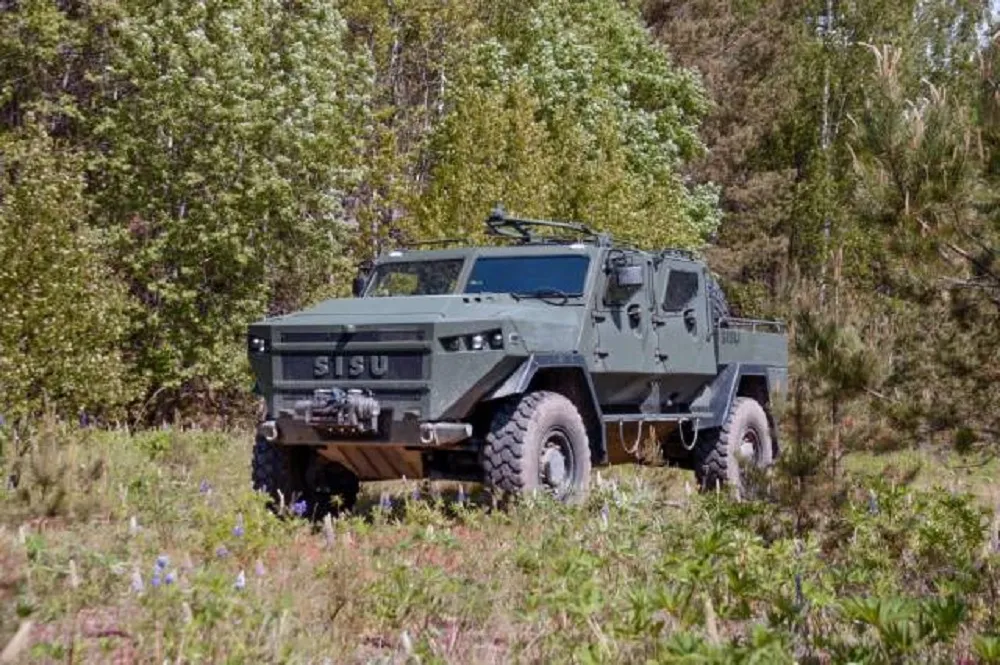 Vehículo todoterreno SISU GTP 4×4. (Foto de Oy Sisu Auto Ab)