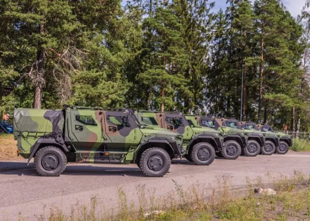 Vehículo blindado de transporte de tropas Sisu GTP 4×4. (Fotografía de Oy Sisu Auto Ab)