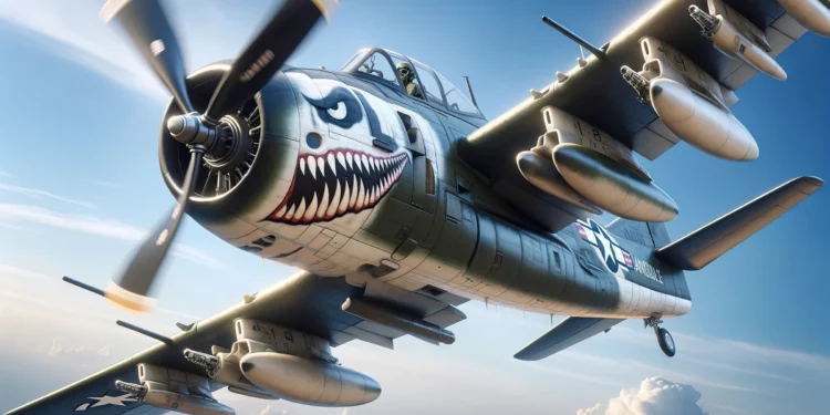 El A-1 Skyraider y su influencia en el desarrollo del A-10 Warthog