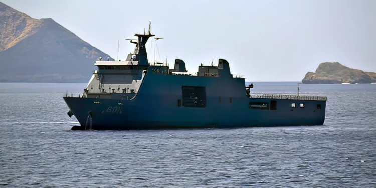 Indonesia inicia construcción de buque LPD para Armada Filipina