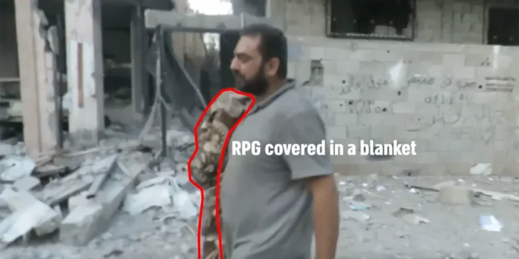 Vídeo de cámara corporal de Hamás revela su uso de civiles