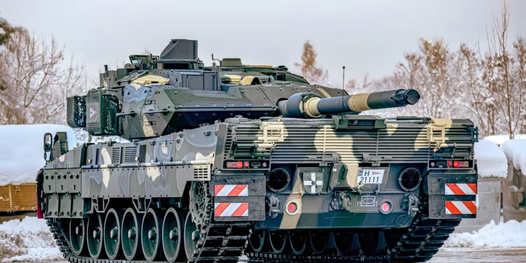 Tanques Leopard 2A7HU tecnológicamente superiores