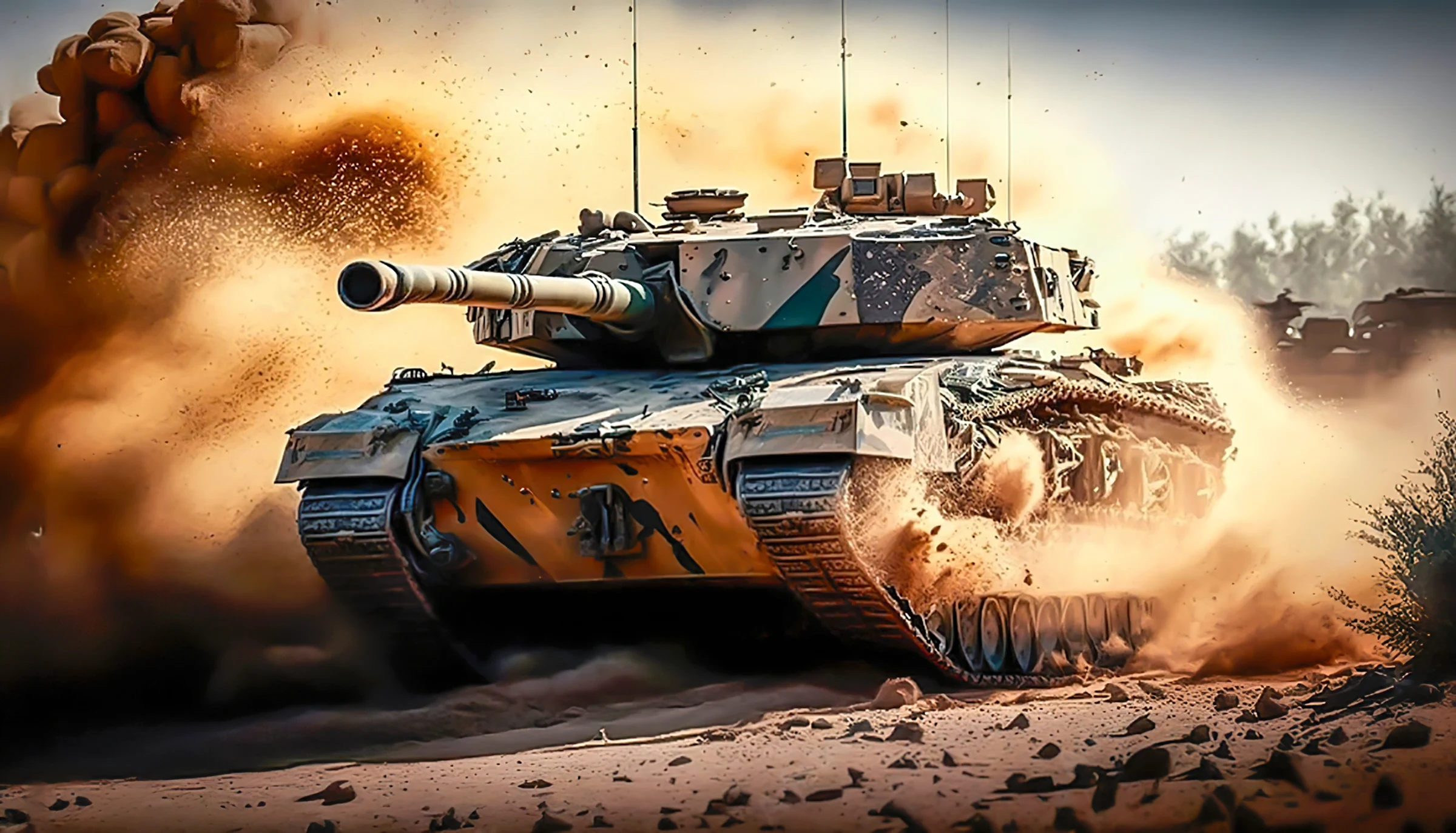 Flota de tanques Leopard 2A4 se dirige a Ucrania