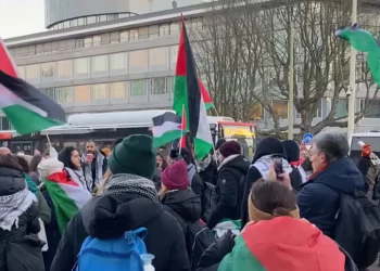 Manifestantes pro-Hamás se concentran ante La Haya antes de la audiencia por “genocidio”