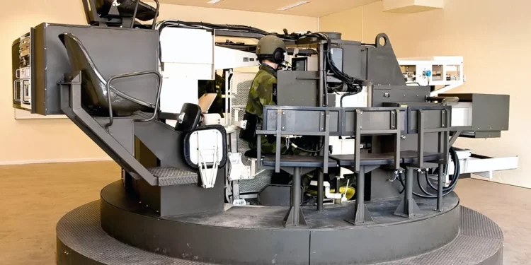 Suecia adquiere simuladores de tanques avanzados Stridsvagn 122