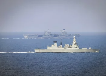 Flota británica en el mar Rojo estancada sin misiles tierra-tierra