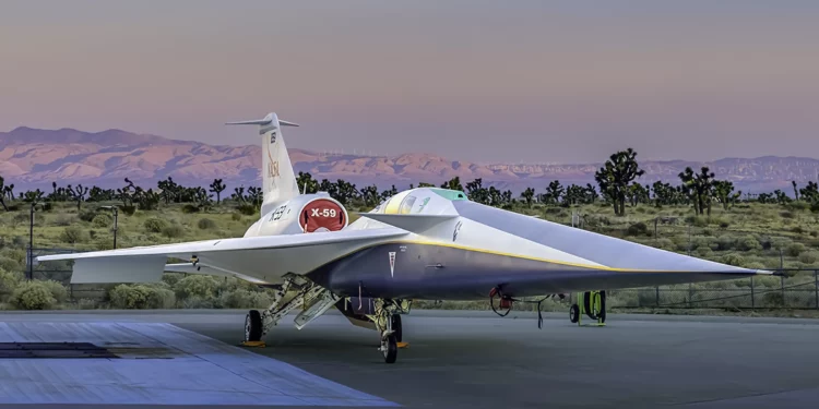 Lockheed Martin y NASA presentan el X-59: Supersónico silencioso