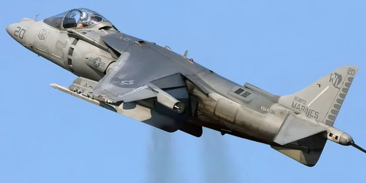 El piloto de un Harrier de EE. UU. derriba a siete kamikazes hutíes