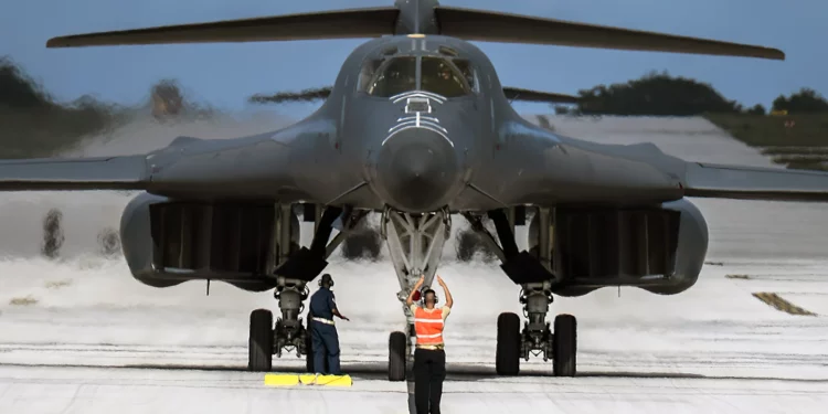 B-1B Lancer on the runway