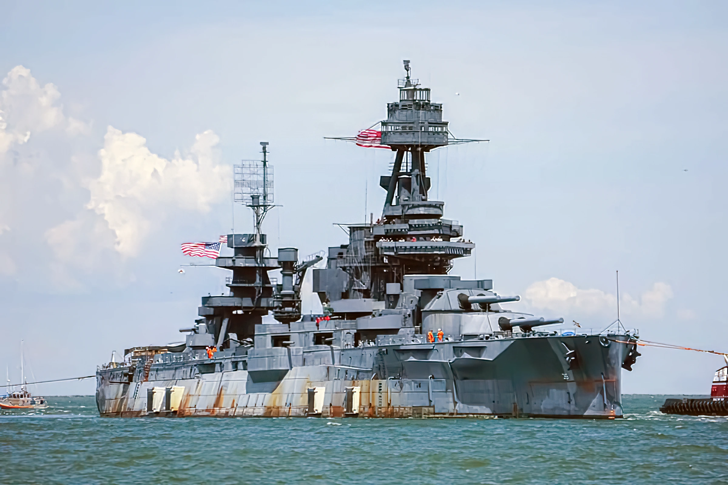 Renovación del USS Texas: hito en conservación de buques históricos