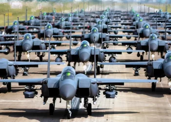 Impresionante despliegue aéreo de Corea del Sur frente al Norte