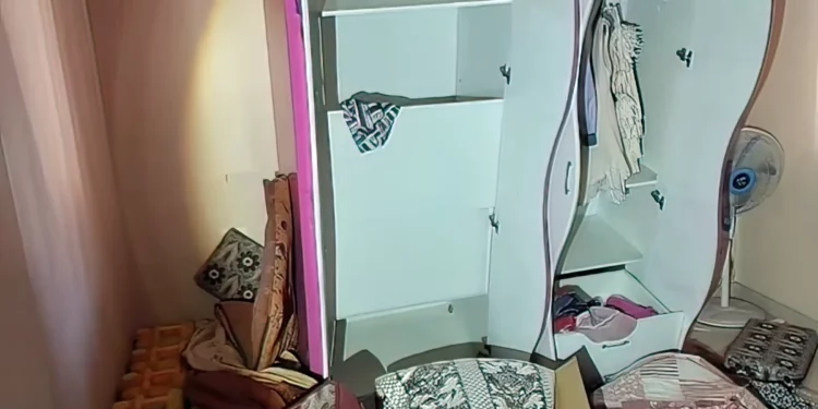 Habitación donde la rehén Liri Albag fue retenida por Hamás